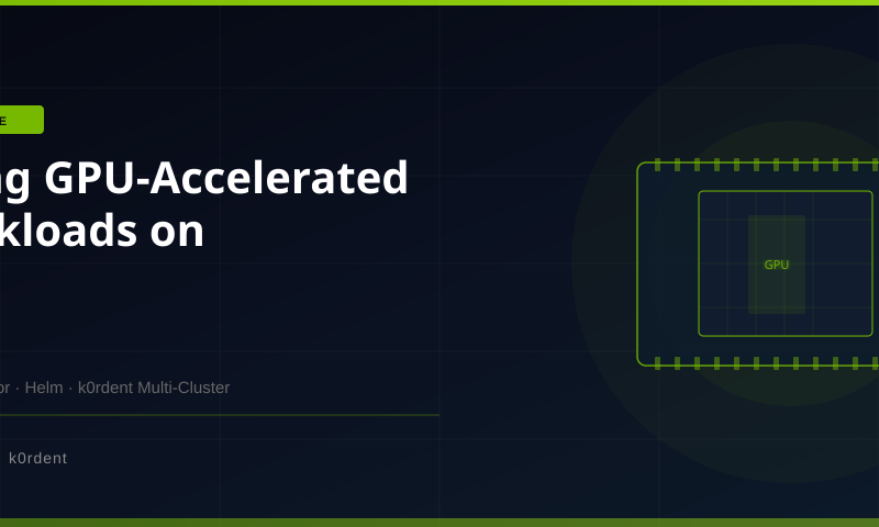 Running GPU-Accelerated AI Workloads on k0s in 5 Steps